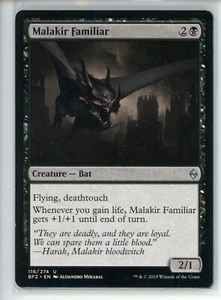 MALAKIR FAMILIAR Battle for Zendikar #116 BFZ(NM)(MTG) - Picture 1 of 1