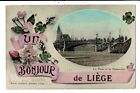 CPA-Carte Postale-Belgique - Liège-Un Bonjour de Liège en 1910  VM7335