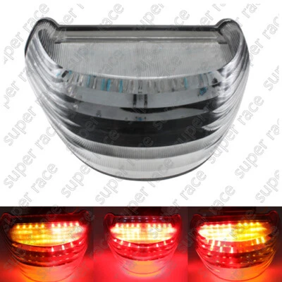 Indicador de luz LED transparente para Kawasaki Ninja ZX12R 00-05 Foto 1 de 4