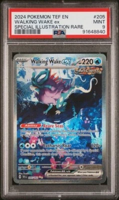 PSA 9 Walking Wake ex 205/162 Sv05: Temporal Forces - Image 1 of 2