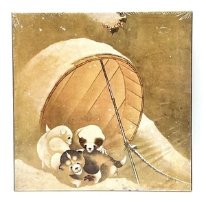 WELPEN IM SCHNEE 551-teiliges Puzzle von Katsushika Hokusai Smithsonian Freere Kunst - Bild 1 von 14