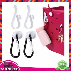 AIERSA Hooks for Bogg Bags, Key Holder, Carabiner, Tassel, Cup Holder Attachment - Picture 1 of 9