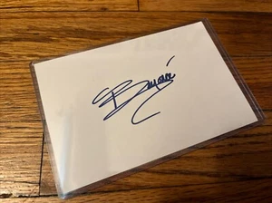 Beyoncé Signed 4x6 Index Card Autographed  - Picture 1 of 2