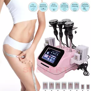 5 In 1 Body Sculpting Machine Vacuum 40K RF Frequency Multifunction Fat Burn - Foto 1 di 24