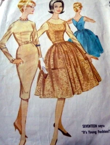 LOVELY VTG 1960s DRESS McCALLS Sewing Pattern 14/34 - Picture 1 of 1