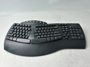 Perixx Periboard-612 Wireless Ergonomic Split Keyboard Bluetooth+RF w/ Dongle - Picture 1 of 9