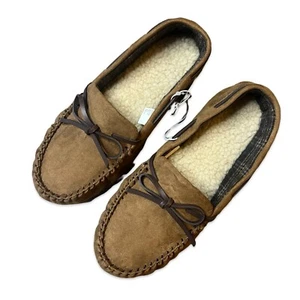 CAT & JACK Kids Lionel Moccasin Slippers Chestnut - Picture 1 of 2