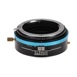 Fotodiox Pro TLT ROKR-Tilt/Shift Adapter Nikon Nikkor G Lens an Fujifilm Fuji X - Bild 1 von 6