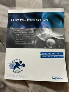 SCHNELLE REZENSION: BIOCHEMIE von John Pelley & Edward Goljan enthält ungeöffnete CD - Bild 1 von 5