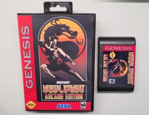New & improved Mortal Kombat Arcade Edition Enhanced v2.2 for Sega Genesis - Picture 1 of 15