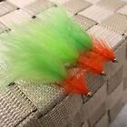 James Dickie - Flynscotsman Made GH Orange & Chartreuse Dancers x3 Quality Flies