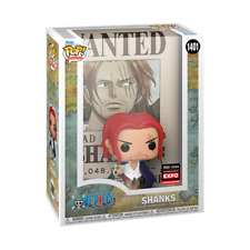 SOLD OUT C2E2 SHARED STICKER Shank Funko Pop Poster #1401 One Piece (PRE-SALE)