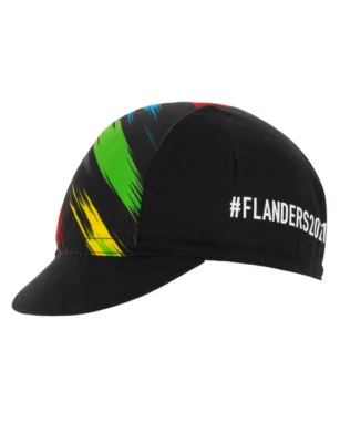Gorra de ciclismo UCI Flandes World Championship 2021 de Santini Foto 1 de 4