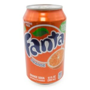 Fanta Orange Soda Can Safe Diversion Stash Hidden Storage Container