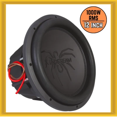 Soundstream Tarantula T5 Series High-Output 12 Inch Dual 2 OHM Car Subwoofer - Image 1 of 3