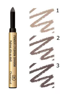 DERMACOL Powder EYEBROW Shadow Eye PENCIL Contour Waterproof - Picture 1 of 2