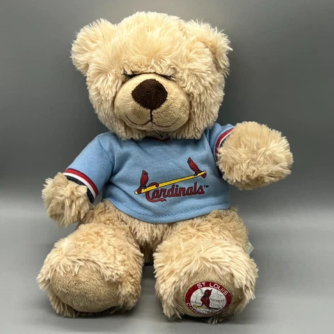 Build A Bear St. Louis Cardinals 1982 World Series 30th Anniversary Bear Plush Cover