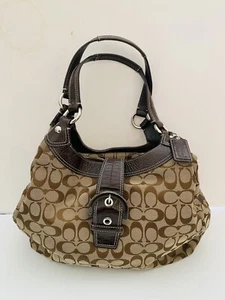 Coach Women's Brown Purse / Handbag *13in x 15in* - Picture 1 of 12