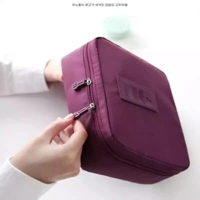 Bolsa de cosméticos de viaje bolsa de lavado de artículos de tocador bolsa de maquillaje multifunción para mujeres NUEVO Foto 1 de 4