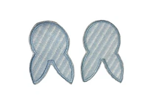 Its A Boy blaues Band Bügelbild Vintage Patch 2 Stück - Bild 1 von 3