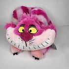 Disney Store Cheshire Cat Plush Alice in Wonderland TAGS 20" Pink Stripe Smiling