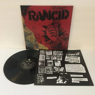 RANCID let's go VINYL Lp Record with lyrics insert Foto 1 de 2
