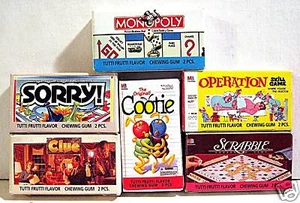 6 mini cajas de chicles para juegos Milton Bradley Parker Bros - Imagen 1 de 7