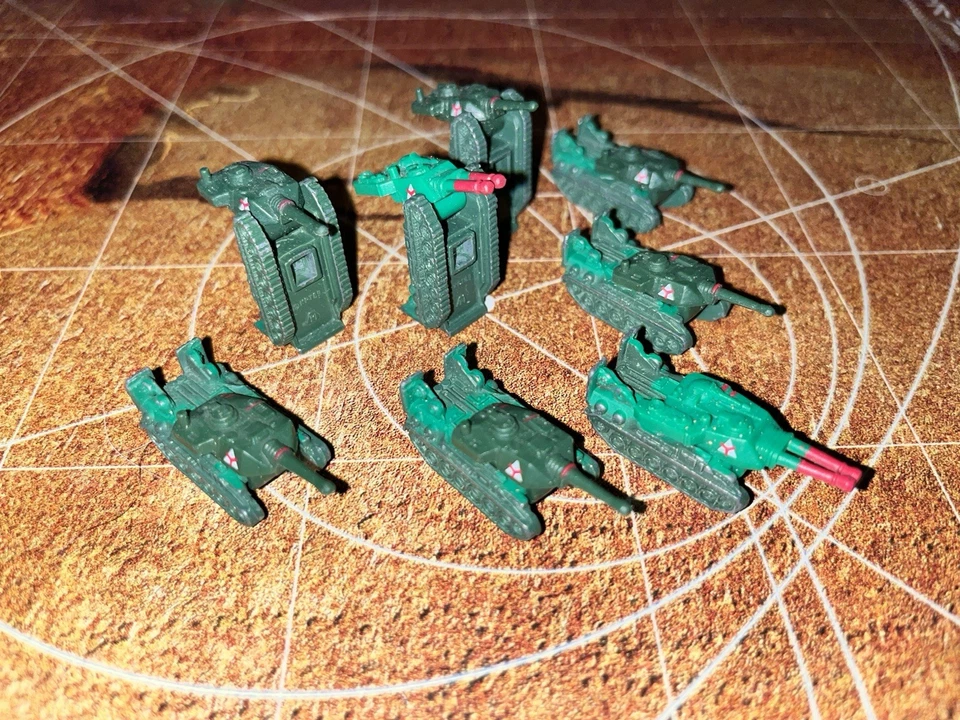 Лот товаров Kenner Megaforce Triax X8 Зенитные Танки Компания Сухопутные войска 1989 - Изображение 1 из 1