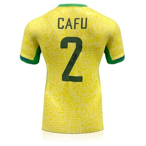 Cafu Signed Brazil Football Shirt - Picture 1 of 5