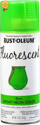 342417 Specialty Fluorescent Spray Paint 11 Oz Green - Image 1 of 4