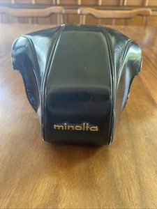 Black Minolta Hard Leather Case For SR Camera - Parts - Picture 1 of 6