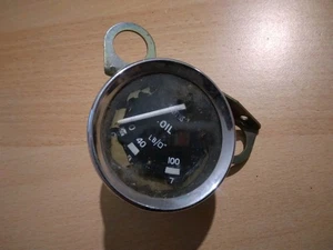 Strumento Temperatura Olio Smiths Auto Epoca - Picture 1 of 2