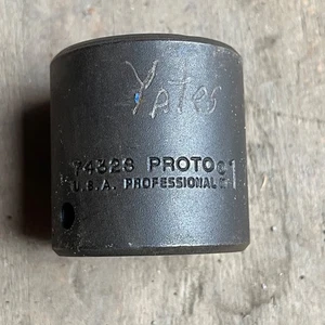PROTO Professional 7432S 8 PT Impact Socket 1/2" Drive 1" Double Square - C - Bild 1 von 7