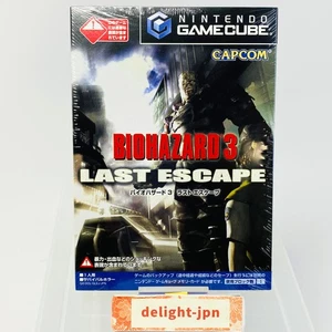 BIOHAZARD 3 LAST ESCAPE RESIDENT EVIL 3 GameCube SIGILLATO IN FABBRICA GC IMPORTAZIONE GIAPPONE - Foto 1 di 11