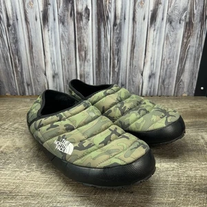 The North Face ThermoBall Traction Mules Men's Size 12 Camo Slip-On Loafers Camo - Picture 1 of 5