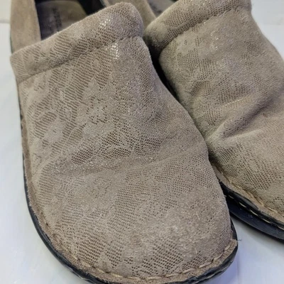 SONOMA женщин Дарья серо-коричневый кружева поскользнуться на сабо туфли размер 9,5 MED - Изображение 1 из 4