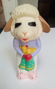Vtg 1993 "Lamb Chop" Puppet Bubble Bath Bottle EmptyShari Lewis Enterprises - Picture 1 of 8