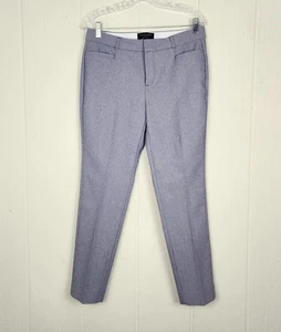 Pantaloni eleganti donna Banana Republic Sloan curvy fit taglia 6 blu bianco 31x27,5 - Foto 1 di 17