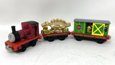 Thomas & Friends Take Along Rheneas with Dinosaur, Sodor Museum Express Diecast - Image 1 of 4