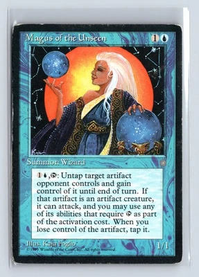 MAGUS OF THE UNSEEN – MTG Magic the Gathering Card – Ice Age – Rare - Image 1 of 4