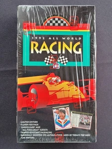 All World Racing 1992 PPG Indy Car caja de tarjetas coleccionables sellada de fábrica/36 paquetes - Imagen 1 de 5