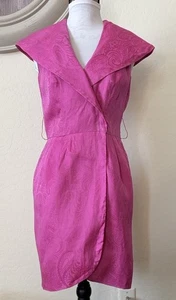 Abito vintage Morton Myles 100% seta. 6 - Foto 1 di 8