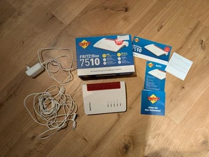 Fritzbox 7510 mit Netzteil und DSL Kabel - Bild 1 von 1