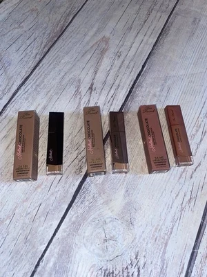 3 Too Faced Melted Chocolate Matte Eye Shadows Liquid Bunny Amaretto Malt - Image 1 of 4