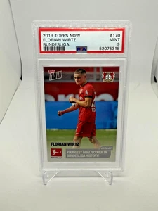 2019 Topps Now Bundesliga #170 Florian Wirtz RC PSA 9 Rookie - Picture 1 of 2