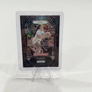 2024 Panini Prizm Monopoly WNBA 72 Alissa Pili RC Red Classic Icons Parallel - Bild 1 von 2