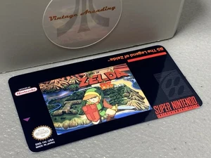 Etiqueta de juego de repuesto BS The Legend of Zelda Remix (SNES) - Imagen 1 de 1
