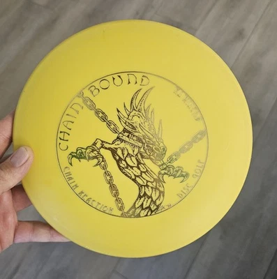 Chain Bound Chain Reaction Austin TX Ontario DX Cobra 176g nvr thrown disc golf  - Image 1 of 4