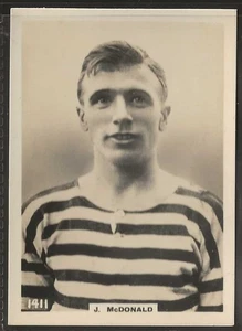 PINNACE FOOTBALL (LF SIZE PINNACE BACK)-#1411- QUEENS PARK - MCDONALD  - Picture 1 of 2