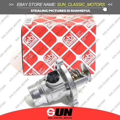 OEM Aluminum Thermostat w/ Housing For BMW X5 X6 E53 E60 E63 E64 E65 E66 E70 E71 Foto 1 de 4